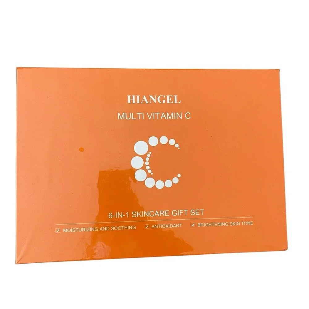 HIANGEL Vitamin C 6-in-1 Skincare Gift Set Brightening Moisturizing